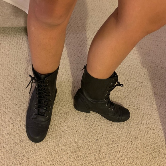 Journeys Shoes Combat Boots Poshmark